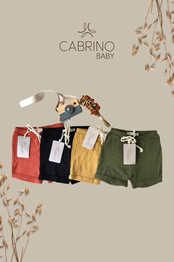 Shorts Canelado Pureza